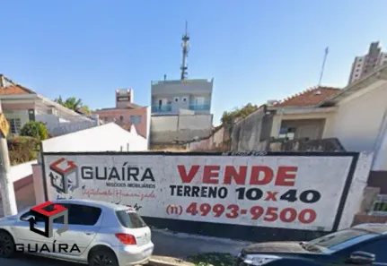 Lote/Terreno à venda, 400m² no Vila Alzira, Santo André