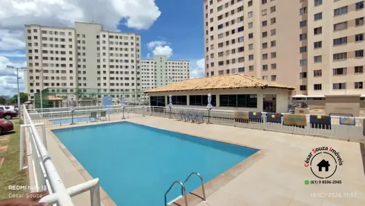 Apartamento com 2 Quartos à venda, 45m² no Parque das Cachoeiras, Valparaíso de Goiás