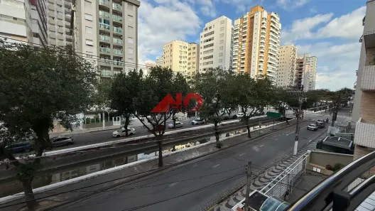 Apartamento com 2 Quartos para alugar, 85m² no Gonzaga, Santos