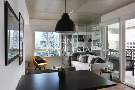 Apartamento com 1 Quarto à venda, 63m² no Cidade Monções, São Paulo