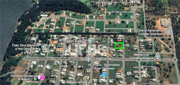 Lote/Terreno à venda, 1272m² no Loteamento Residencial Polinésia, Palmas
