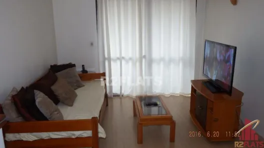 Flat com 1 Quarto para alugar, 40m² no Pinheiros, São Paulo