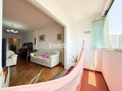 Apartamento com 3 Quartos à venda, 122m² no Ponta da Praia, Santos