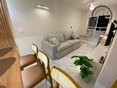 Apartamento com 1 Quarto à venda, 51m² no Guilhermina, Praia Grande
