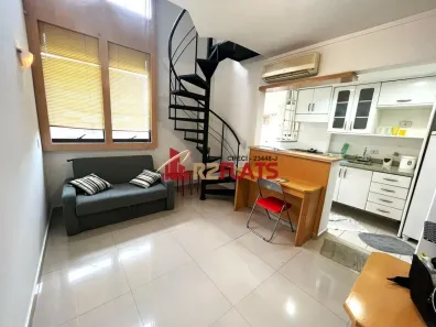 Flat com 1 Quarto para alugar, 44m² no Vila Olímpia, São Paulo