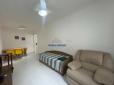Apartamento com 1 Quarto para alugar, 65m² no Pompéia, Santos