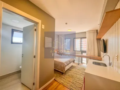 Apartamento com 1 Quarto para alugar, 21m² no Santo Amaro, São Paulo