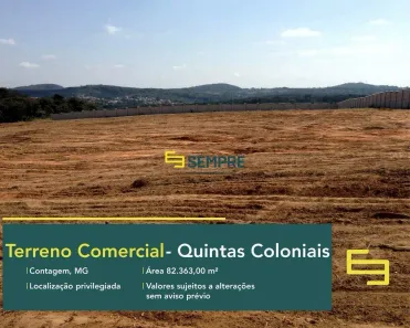 à venda, 82363m² no Quintas Coloniais, Contagem
