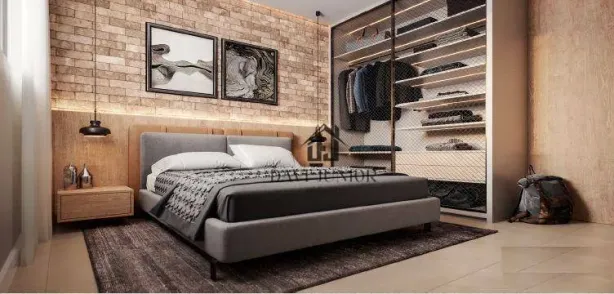 Apartamento com 1 Quarto à venda, 49m² no Além Ponte, Sorocaba