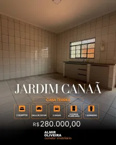 Casa com 2 Quartos à venda, 107m² no Jardim Canaã, Sertãozinho