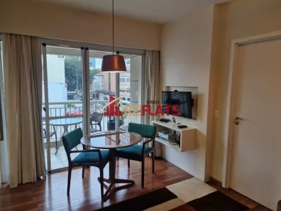 Flat com 1 Quarto para alugar, 52m² no Bela Vista, São Paulo