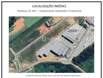 Lote/Terreno à venda, 900m² no Beira Rio, Biguaçu