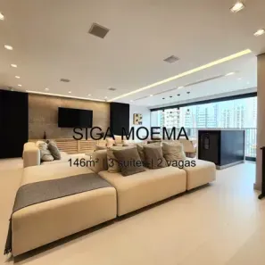 Apartamento com 3 Quartos à venda, 146m² no Indianópolis, São Paulo