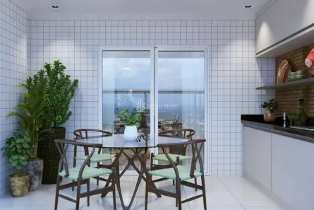 Apartamento com 3 Quartos à venda, 108m² no Guilhermina, Praia Grande