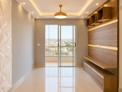 Apartamento com 3 Quartos para alugar, 53m² no Wanel Ville, Sorocaba