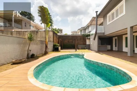 Casa de Condomínio com 4 Quartos para venda ou aluguel, 430m² no Residencial Morada dos Lagos, Barueri