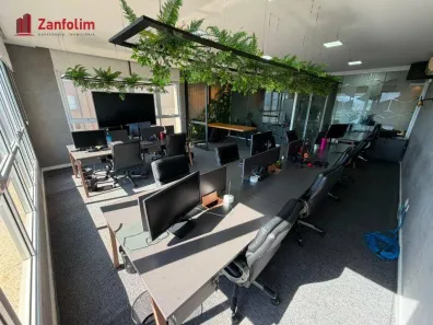 Sala Comercial para alugar, 85m² no Sítio Tamboré Alphaville, Barueri
