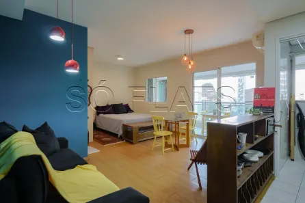 Flat com 1 Quarto à venda, 55m² no Cerqueira César, São Paulo