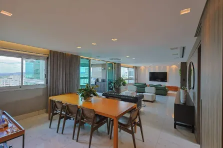 Apartamento com 3 Quartos para alugar, 190m² no Vila da Serra, Nova Lima