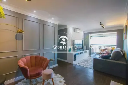 Apartamento com 3 Quartos à venda, 88m² no Jardim, Santo André