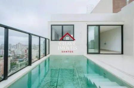 Cobertura com 3 Quartos à venda, 160m² no José Menino, Santos