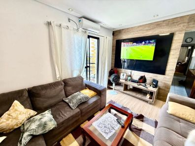 Apartamento com 1 Quarto à venda, 51m² no Guilhermina, Praia Grande