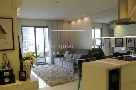 Apartamento com 1 Quarto para venda ou aluguel, 78m² no Vila Nova Conceição, São Paulo