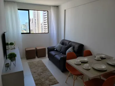 Flat com 1 Quarto para alugar, 34m² no Boa Viagem, Recife