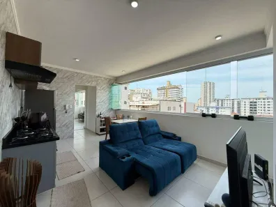 Apartamento com 1 Quarto à venda, 49m² no Guilhermina, Praia Grande