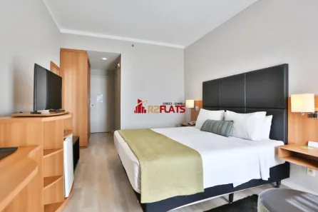 Flat com 1 Quarto à venda, 26m² no Indianópolis, São Paulo