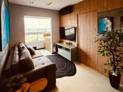 Apartamento com 2 Quartos para alugar, 63m² no Condomínio Residencial Colinas do Paratehy, São José dos Campos
