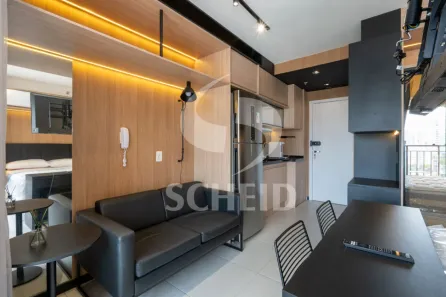 Apartamento com 1 Quarto à venda, 27m² no Santo Amaro, São Paulo