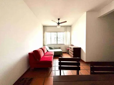 Apartamento com 3 Quartos para alugar, 107m² no Enseada, Guarujá