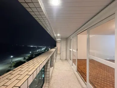 Apartamento com 4 Quartos para alugar, 135m² no Boqueirão, Santos