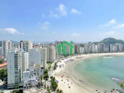 Apartamento com 3 Quartos para venda ou aluguel, 117m² no Jardim Astúrias, Guarujá