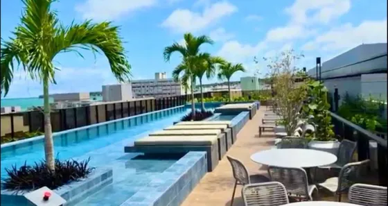Flat com 1 Quarto à venda, 19m² no Cabo Branco, João Pessoa