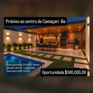 Casa de Condomínio com 2 Quartos à venda, 64m² no Lama Preta, Camaçari
