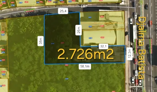 Lote/Terreno à venda, 2726m² no Chapada, Manaus