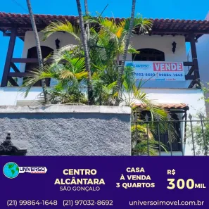 Casa com 3 Quartos à venda, 150m² no Vila Três, São Gonçalo