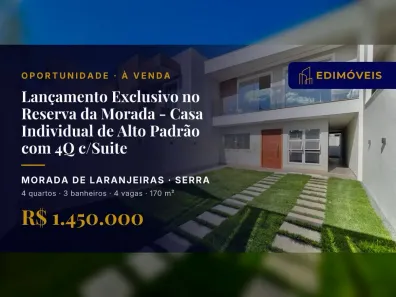 Casa com 4 Quartos à venda, 170m² no Morada de Laranjeiras, Serra