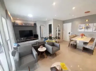 Apartamento com 3 Quartos à venda, 109m² no Vila Gilda, Santo André