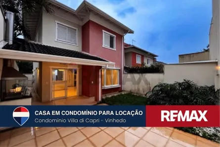Casa de Condomínio com 3 Quartos para alugar, 142m² no Buracão, Vinhedo