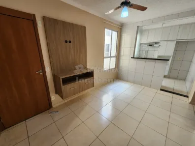 Apartamento com 2 Quartos para alugar, 44m² no Rios di Itália, São José do Rio Preto