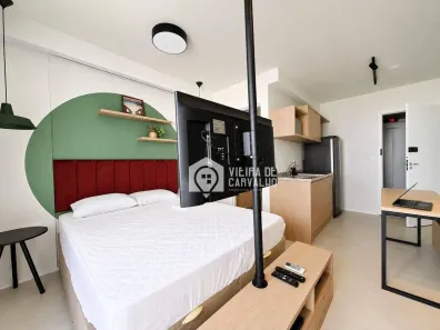 Apartamento com 1 Quarto para venda ou aluguel, 27m² no Sumarezinho, São Paulo