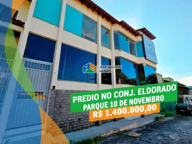 Prédio Comercial com 8 Quartos à venda, 448m² no Parque 10 de Novembro, Manaus