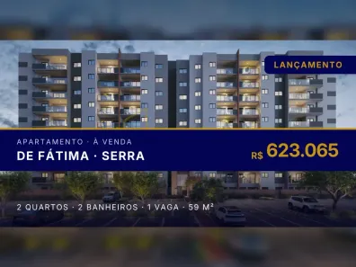 Apartamento com 2 Quartos à venda, 59m² no de Fátima, Serra