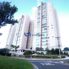 Apartamento com 4 Quartos para alugar, 138m² no Loteamento Alphaville Campinas, Campinas