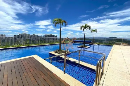 Apartamento com 3 Quartos para alugar, 103m² no Vila da Serra, Nova Lima