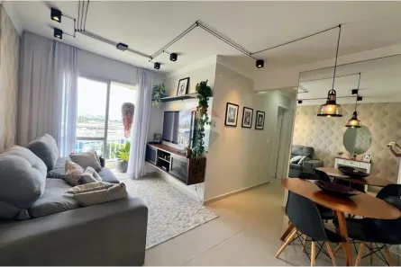 Apartamento com 2 Quartos para alugar, 55m² no Vila das Palmeiras, Guarulhos
