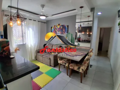 Apartamento com 2 Quartos para alugar, 45m² no Jardim Maria Rosa, Taboão da Serra